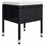 Juego de comedor de jardín de 5 piezas negro de , Conjuntos de jardín - Ref: Foro24-3068743, Precio: 344,81 €, Descuento: %
