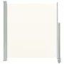 Retractable side awning for patio 140x300 cm cream by vidaXL, Umbrellas - Ref: Foro24-45191, Price: 80,17 €, Discount: %