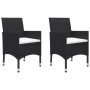 Schwarze 5-teilige Garten-Essgruppe von , Gartensets - Ref: Foro24-3068743, Preis: 351,21 €, Rabatt: %