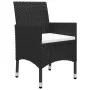 Juego de comedor de jardín de 5 piezas negro de , Conjuntos de jardín - Ref: Foro24-3068743, Precio: 344,81 €, Descuento: %