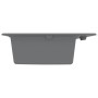 Fregadero de cocina Gris 79 x 50 x 31 cm granito