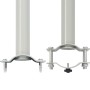 Ausziehbare Seitenmarkise für Terrasse 140x300 cm creme von vidaXL, Sonnenschirme - Ref: Foro24-45191, Preis: 84,71 €, Rabatt: %