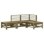 Garden furniture set 4 pieces impregnated pine wood by , Garden sets - Ref: Foro24-3186507, Price: 226,56 €, Discount: %