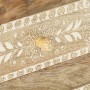 Mesita de noche pintada a mano madera maciza mango 40x30x60 cm de vidaXL, Mesitas de noche - Ref: Foro24-286161, Precio: 118,...