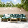 Garden furniture set 7 pieces impregnated pine wood by , Garden sets - Ref: Foro24-3186402, Price: 399,14 €, Discount: %