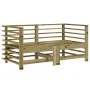 Garden furniture set 7 pieces impregnated pine wood by , Garden sets - Ref: Foro24-3186402, Price: 394,00 €, Discount: %
