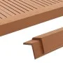Angle moldings 5 pcs WPC light brown 170 cm by vidaXL, Floors and carpets - Ref: Foro24-45018, Price: 57,04 €, Discount: %