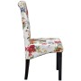 Dining chairs 2 units multicolored fabric by , dining chairs - Ref: Foro24-242398, Price: 179,37 €, Discount: %