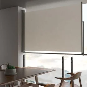 Retractable side awning for patio 160x300 cm cream by vidaXL, Umbrellas - Ref: Foro24-45194, Price: 67,42 €, Discount: %
