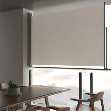 Toldo lateral retráctil para patio 160x300 cm crema de vidaXL, Sombrillas - Ref: Foro24-45194, Precio: 67,31 €, Descuento: %