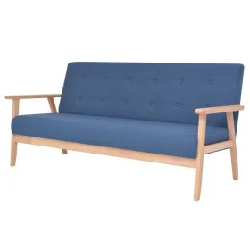 3-Sitzer-Sofa aus blauem Stoff von , Sofas - Ref: Foro24-244656, Preis: 271,96 €, Rabatt: %