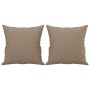 2-Sitzer-Sofa mit Cappuccino-Kunstlederkissen 140 cm von , Sofas - Ref: Foro24-3200870, Preis: 289,87 €, Rabatt: %