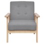2-piece sofa set light gray fabric by , Sofas - Ref: Foro24-275177, Price: 455,69 €, Discount: %