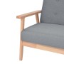 2-piece sofa set light gray fabric by , Sofas - Ref: Foro24-275177, Price: 455,69 €, Discount: %