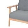 2-piece sofa set light gray fabric by , Sofas - Ref: Foro24-275177, Price: 415,64 €, Discount: %