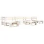 Set de muebles de jardín de palets 6 piezas madera blanco de , Conjuntos de jardín - Ref: Foro24-277399, Precio: 380,71 €, De...