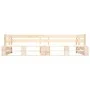 2-Sitzer-Gartensofa aus Naturholzpaletten von , Gartenbänke - Ref: Foro24-277482, Preis: 161,34 €, Rabatt: %