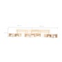 Gartenpalettenmöbel-Set 6-teilig Naturholz von , Gartensets - Ref: Foro24-277494, Preis: 374,82 €, Rabatt: %
