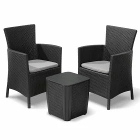 Keter Garden Essgruppe 3-teilig Iowa Graphit 223929 von , Gartensets - Ref: Foro24-408935, Preis: 212,03 €, Rabatt: %