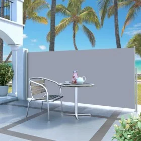 Retractable side awning 140x300 cm gray by vidaXL, Umbrellas - Ref: Foro24-45357, Price: 74,23 €, Discount: %