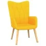 Yellow fabric stool relaxation chair by , Armchairs - Ref: Foro24-327541, Price: 114,74 €, Discount: %