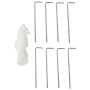 Festzelt mit 10 Gitterwänden 12x3 m von vidaXL, Zelte und Pavillons - Ref: Foro24-45112, Preis: 202,68 €, Rabatt: %