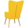 Yellow fabric stool relaxation chair by , Armchairs - Ref: Foro24-327541, Price: 114,74 €, Discount: %