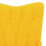 Yellow fabric stool relaxation chair by , Armchairs - Ref: Foro24-327541, Price: 114,74 €, Discount: %