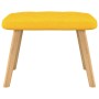 Silla de relajación taburete tela amarillo de , Sillones - Ref: Foro24-327541, Precio: 93,93 €