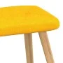 Yellow fabric stool relaxation chair by , Armchairs - Ref: Foro24-327541, Price: 114,74 €, Discount: %