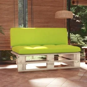 Central sofa made of pallets for impregnated pine wood garden by , Modular outdoor sofas - Ref: Foro24-3066539, Price: 115,37...