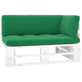 Corner garden sofa made of white impregnated pine wood pallets by , Modular outdoor sofas - Ref: Foro24-3066570, Price: 124,6...