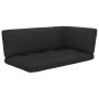 Ecksofa aus imprägnierten Gartenpaletten aus Kiefernholz von , Modulare Sofas für den Außenbereich - Ref: Foro24-3066608, Pre...