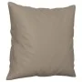 3-seater sofa with taupe gray microfiber fabric cushions 180 cm by , Sofas - Ref: Foro24-3200977, Price: 359,59 €, Discount: %