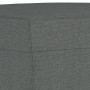 Sofá de 3 plazas con taburete de tela gris oscuro 180 cm de , Sofás - Ref: Foro24-3201152, Precio: 350,49 €, Descuento: %