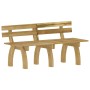 Garden dining set 3 pieces impregnated pine wood by , Garden sets - Ref: Foro24-3096605, Price: 481,68 €, Discount: %