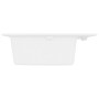 Fregadero de cocina 79 x 50 x 31 cm granito