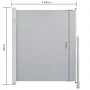 Retractable side awning for patio 160x300 cm gray by vidaXL, Umbrellas - Ref: Foro24-45195, Price: 69,25 €, Discount: %