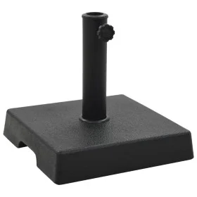 Square black polyresin parasol base 8 kg by vidaXL, Umbrella bases - Ref: Foro24-45206, Price: 36,59 €, Discount: %