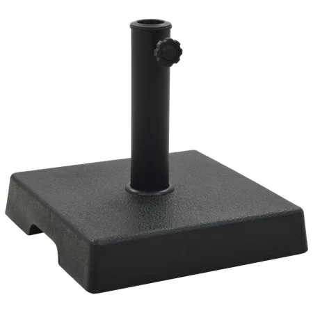Quadratischer Sonnenschirmständer aus schwarzem Polyresin, 8 kg von vidaXL, Schirmständer - Ref: Foro24-45206, Preis: 36,59 €...