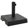 Base de sombrilla cuadrada de poliresina negra 8 kg de vidaXL, Bases para sombrillas - Ref: Foro24-45206, Precio: 35,88 €, De...