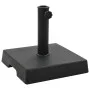 Base de sombrilla cuadrada de poliresina negra 8 kg de vidaXL, Bases para sombrillas - Ref: Foro24-45206, Precio: 43,23 €, De...