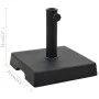 Base de sombrilla cuadrada de poliresina negra 8 kg de vidaXL, Bases para sombrillas - Ref: Foro24-45206, Precio: 43,23 €, De...