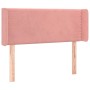 Rosa Samtkopfteil 103x16x78/88 cm von , Kopf- und Fußteile - Ref: Foro24-3118675, Preis: 52,91 €, Rabatt: %