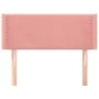 Rosa Samtkopfteil 103x16x78/88 cm von , Kopf- und Fußteile - Ref: Foro24-3118675, Preis: 51,78 €, Rabatt: %