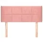 Cabecero de terciopelo rosa 83x16x78/88 cm de , Cabeceros y pies de cama - Ref: Foro24-3118803, Precio: 46,38 €, Descuento: %