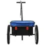 Fahrradanhänger/Handwagen aus blauem Stahl, 155 x 60 x 83 cm von vidaXL, Fahrradanhänger - Ref: Foro24-91772, Preis: 140,52 €...