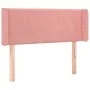 Kopfteil aus rosa Samt mit LED 103x16x78/88 cm von , Kopf- und Fußteile - Ref: Foro24-3123137, Preis: 57,89 €, Rabatt: %