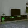 TV cabinet with LED lights black 290x36.5x40 cm by , TV Furniture - Ref: Foro24-3152803, Price: 214,94 €, Discount: %