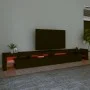 TV cabinet with LED lights black 290x36.5x40 cm by , TV Furniture - Ref: Foro24-3152803, Price: 214,94 €, Discount: %